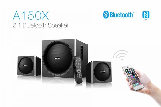 F&D Introduces 2.1 Bluetooth, NFC Enabled Multimedia Speakers A150X in India F&D Introduces Bluetooth, NFC Enabled 2.1 Multimedia Speakers A150X