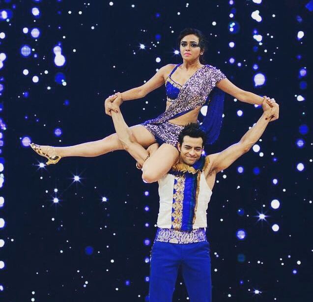 Amruta Khanvilkar, Himmanshoo Malhotra on 'Nach Baliye 7'