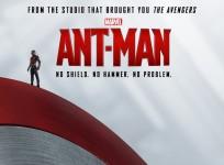 Ant-Man on Captain's shield