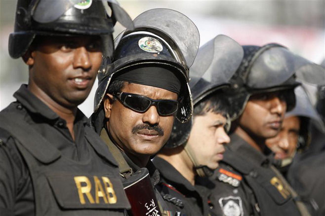Bangladeshi Rapid Action Battalion (RAB) have arrested 12 Al Qaeda members including its chief in Dhaka in connection with the murder of several writers and free thinkers in the country.