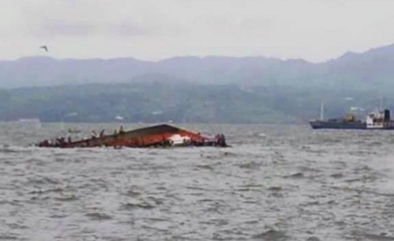 (Representational image) Boat capsizes in Philippines