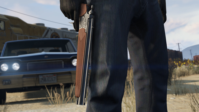 Marksman Pistol, single-shot weapon will be part of Ill-Gotten Gains Part 2. GTA 5 Online