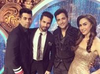 Shahid Kapoor, karan Johar, Ganesh Hegde and Lauren Gottlieb
