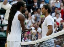 Dustin Brown Rafael Nadal Wimbledon 2015