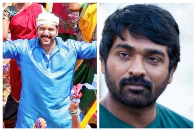 Jayam Ravi and Vijay Sehupathi Jayam Ravi, Vijay Sethupathi in Prabhudeva movie