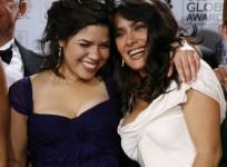 America Ferrera with Salma Hayek