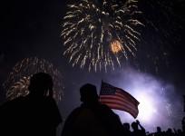 Fourth of July fireworks