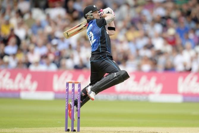 Brendon McCullum showed just why he is the one of most feared batsman in world cricket one more time Brendon McCullum New Zealand
