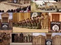 Isis uses child soldiers to execute 25 Syrian soldiers at Palmyra's Roman amphitheatre in new execution video.