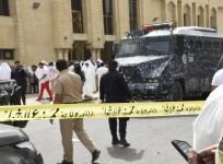 Imam Sadiq Mosque after bomb explosion in Kuwait City