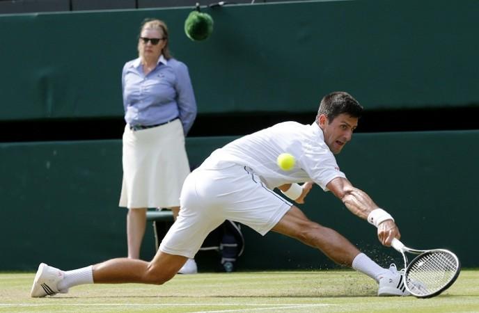 Novak Djokovic will be wary of the threat posed by Kevin Anderson Novak Djokovic Wimbledon 2015