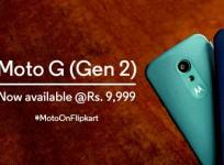 Motorola Moto G (2 Gen) Price Slashed on Flipkart Ahead of Successor's Launch