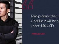 OnePlus 2 Will Be Priced Under $450, Confirms Company CEO