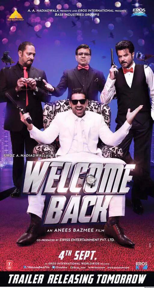 welcome back movie review
