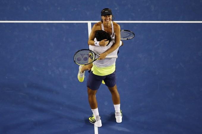 Martina Hingis and Leander Paes eased to the finals of US Open mixed doubles. Martina Hingis Leander Paes Australian Open 2015