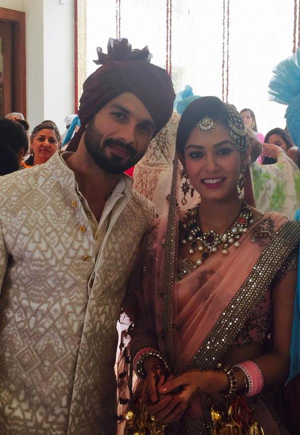 Shahid Kapoor - Mira Rajput Wedding