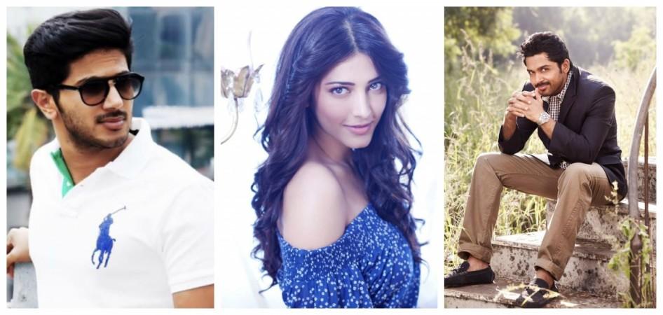 Rumours are that Mani Ratnam has signed his Dulquer Salmaan, Karthi, Shruthi Haasan in Mani Ratnam movie