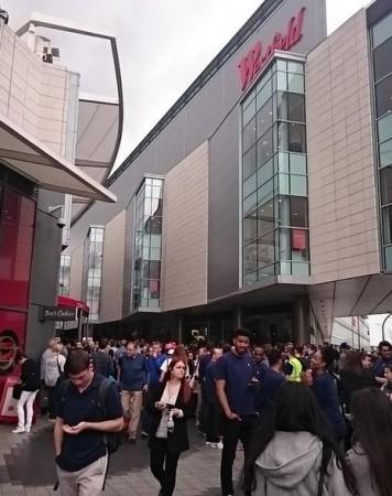 London shopping mall