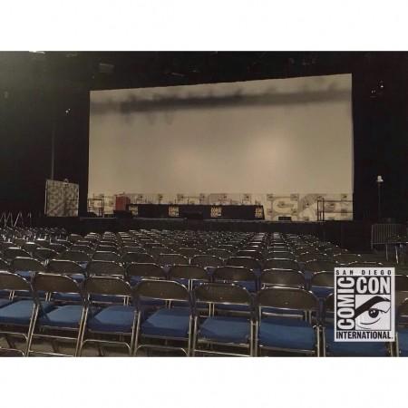 Hall H completely set for comic con 2015