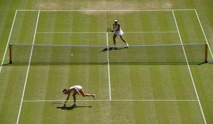 Agnieszka Radwanska and Garbine Muguruza put on a brilliant match in the semifinals at Wimbledon Agnieszka Radwanska Garbine Muguruza Wimbledon 2015