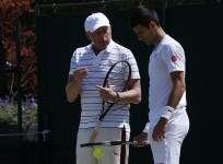 Boris Becker Novak Djokovic Wimbledon 2015