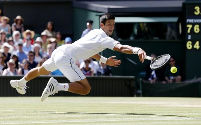 Novak Djokovic was floored by a few backhands from Richard Gasquet, but not enough to worry the world number one too much Novak Djokovic Wimbledon 2015