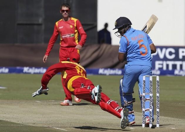 Zimbabwe Sean Ervine India Ambati Rayudu