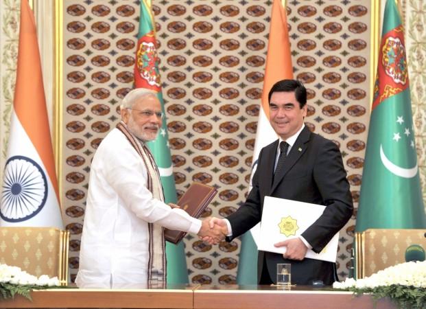 Modi in Turkmenistan