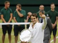 Roger Federer Wimbledon 2015
