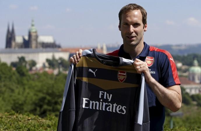 Petr Cech will make his Arsenal debut in the Barclays Asia Trophy 2015 Petr Cech Arsenal