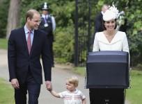 Prince William and Kate Middleton with George and Charlotte