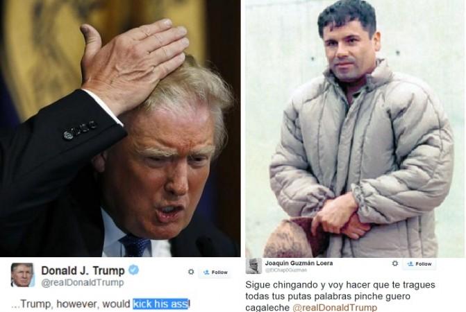 FBI is investigating a threat allegedly sent out by El Chapo Guzman against 2016 Presidential candidate Donald Trump
