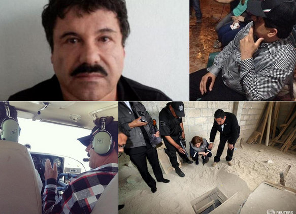 Photos released of El Chapo Guzman show him drinking beer, flying helicopter Photos released of El Chapo Guzman show him drinking beer, flying helicopter