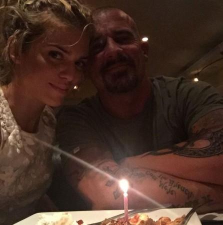 AnnaLynn McCord with Dominic Purcell