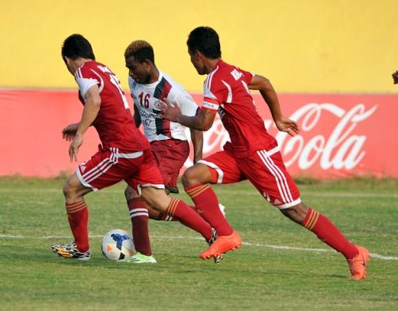 Sony Norde (C) is expected to form a potent strike partnership with Sunil Chhetri and Nicolas Anelka in the upcoming ISL season for Mumbai City FC Sony Norde Mohun Bagan Shillong Lajong