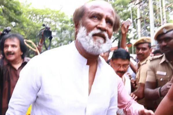 A look of Rajinikanth. Rajinikanth