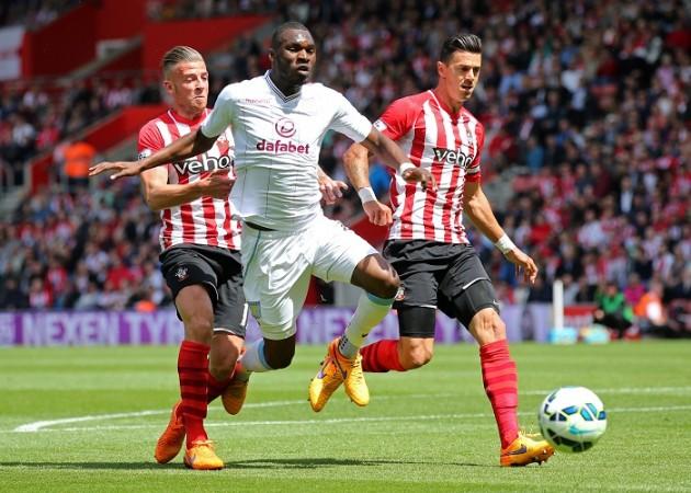 Manchester United are now close to signing Liverpool target Christian Benteke from Aston Villa Christian Benteke Aston Villa Toby Alderweireld Jose Fonte Southampton