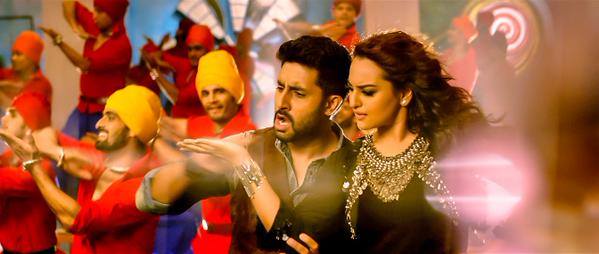 Abhishek Bachchan, Sonakshi Sinha Shake A Leg on 'Nachan Farrate'