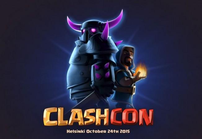 Supercell announces its first ever ClashCon being held in Helsinki, Finland in October 2015. Clash of Clans