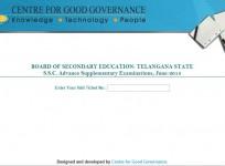 Telangana SSC (class 10) Advance Supplementary results 2015