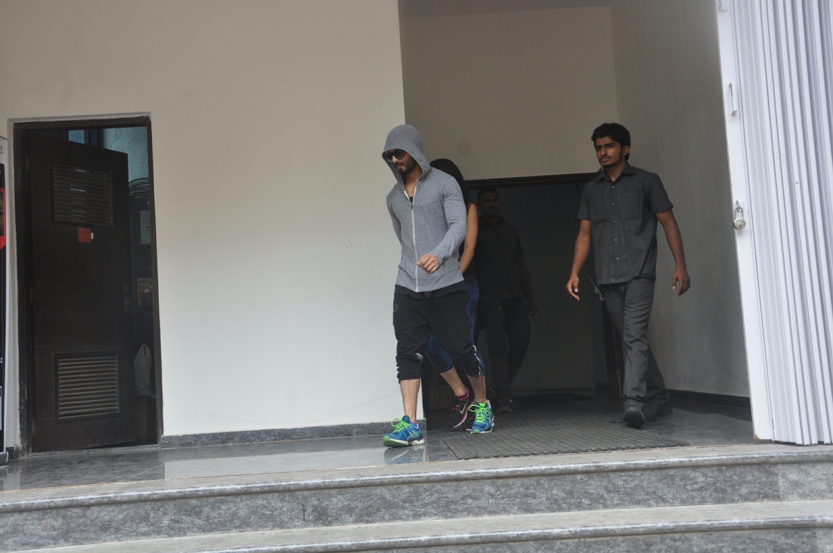 Shahid Kapoor, Mira Rajput Spotted Outside Gym