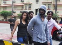 Shahid Kapoor, Mira Rajput Spotted Outside Gym