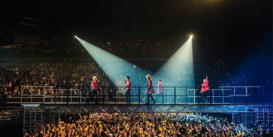 BIGBANG performs at Singapore Indoor Stadium Big Bang