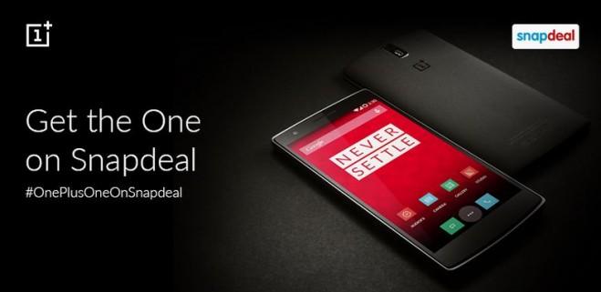 OnePlus One Now Available on Snapdeal in India OnePlus One Now Available on Snapdeal in India
