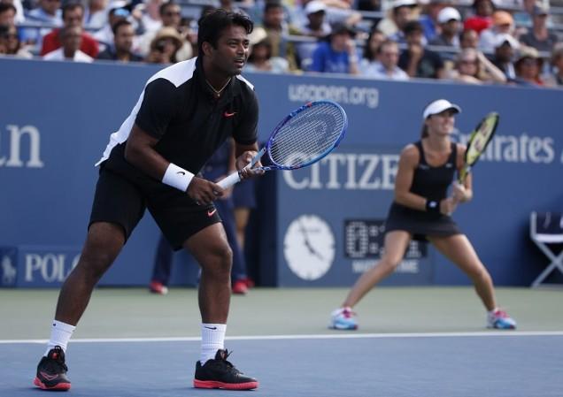 Leander Paes could not carry his US Open momentum into the Davis Cup doubles match against the Czech Republic Leander Paes Martina Hingis US Open 2015