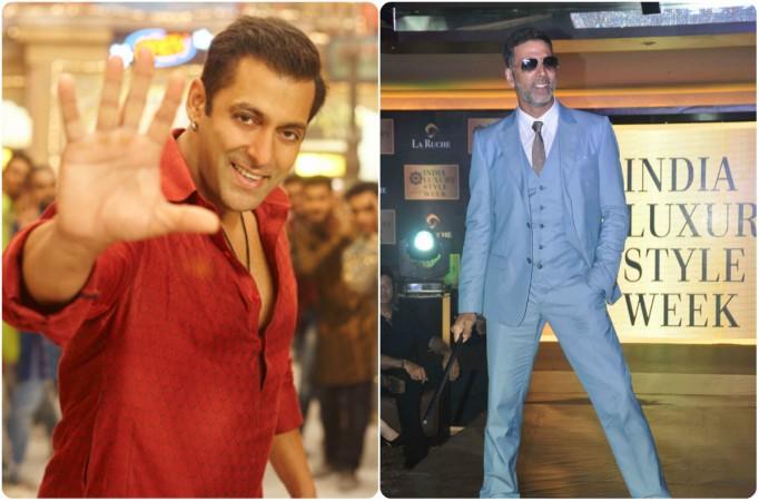 Salman Khan and Akshay Kumar