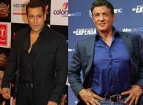 Salman Khan and Sylvester Stallone