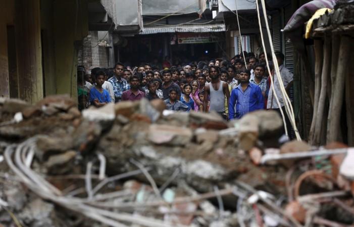 About 10 labourers are feared trapped in the debris. (representational image) building collapse