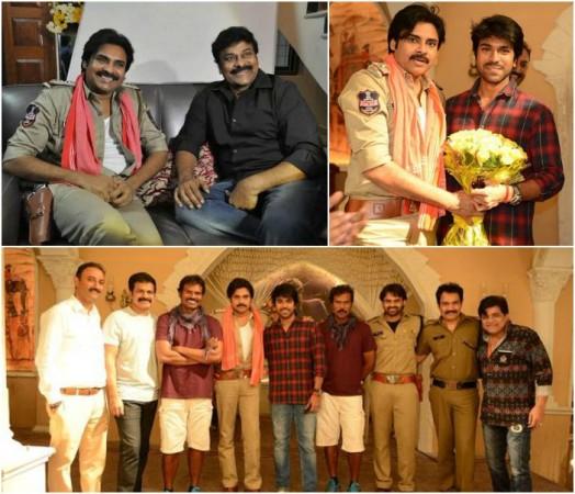 Pawan Kalyan meets, greets Chiranjeevi, Ram Charan on Bruce Lee success