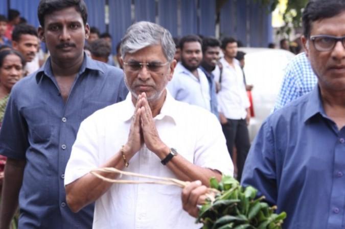 A picture of SA Chandrasekar. SA Chandrashekar